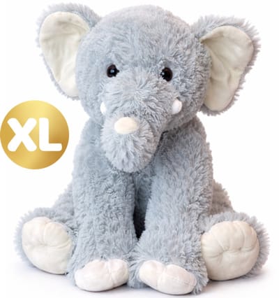 Topknuffels® Olifant Pluche Knuffel Dier XL 60 cm - Grote Speelgoed Knuffels voor Kinderen Jongens Meisjes