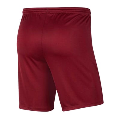 Nike Heren Dry Park III Korte Broek (Donkerrood)