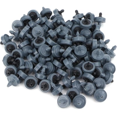 100 STUKS Zak 4L Druppelirrigatie Drukcompenserende Druppelaar Irrigatieapparatuur black