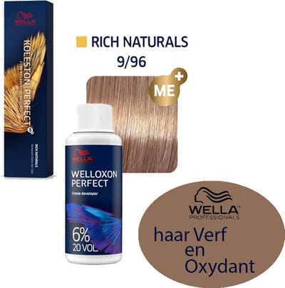 Koleston Perfect ME+ 9/96  met een flesje Welloxon Perfect 20V 6% 60ML (ORIGINAL)