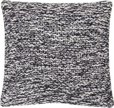 Lisan Kussen Antracite Kussen | 45 X 45 | Sierkussen Voor Woonkamer Of Slaapkamer