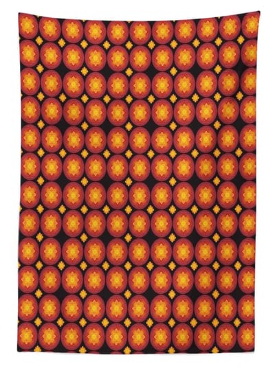ABAKUHAUS – Tafelkleed Marigold Rozen – 140x170 cm – Satijn-Polyester