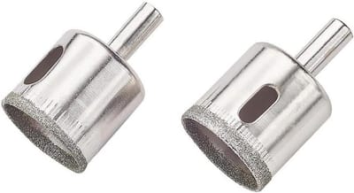 Diamant Glas Boor 6-120mm - Holle Kern Boren voor Keramisch, Marmer, Graniet en Meer - 50mm Lengte - 2 Stuks