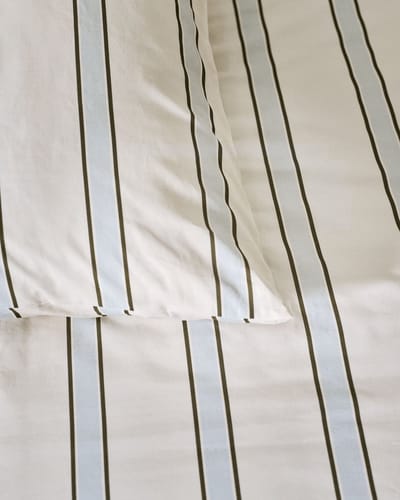 vtwonen Fun Stripe dekbedovertrek - Lits-Jumeaux XL - 260 x 220 cm - Blauw