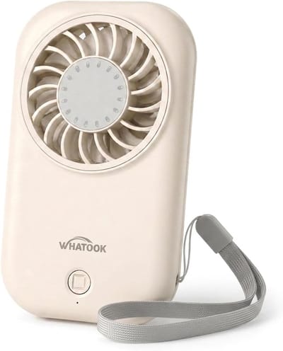 Thijox - Mini-Handventilator 11000 omw/min - Sterke Draagbare Ventilator met 5 Snelheden - Ultralicht en USB-C Oplaadbaar - Perfect voor Reizen, Campi