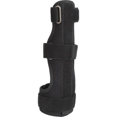 Trigger Finger Handspalk Brace Fixatie Verstelbare Vingerspalk Immobilisator voor Artritis LXL L XL black