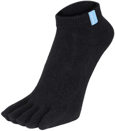 TOETOE - Essentiële Vochtregulerende Katoenen Ankelteen Sokken voor Mannen en Vrouwen - Zwart