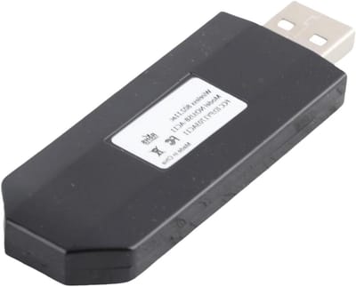 Draadloze Netwerkkaart - Wifi Adapter - Internet Verbeteren - Dual Band AC600 - 600Mbps - Zwart