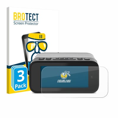 Screenprotector 3 Stuks voor TechniSat Digitradio 52 BT Beschermglas transparant