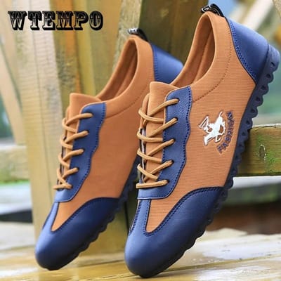 Heren Lente Schoenen Trend Canvas Schoenen Ademende Sneakers Heren Casual Schoenen Lichtgewicht Slijtvast Alles-passende Sportschoenen 40 kaki