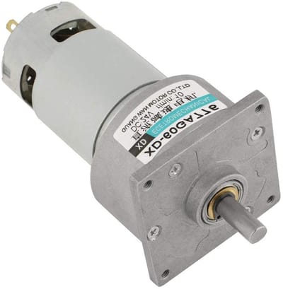 Dailygoody - 35W DC Motor met Versnellingsbak - 24V 30RPM Hoge Koppel Motor