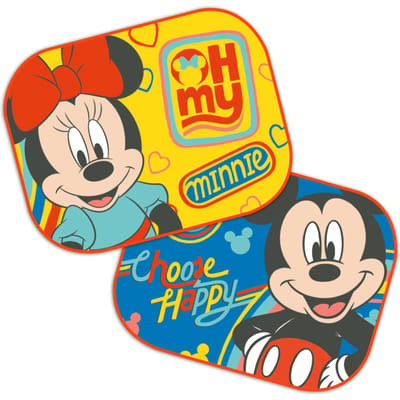 Disney Zonnescherm Mickey & Minnie 36 X 45 Cm Geel 2 Stuks