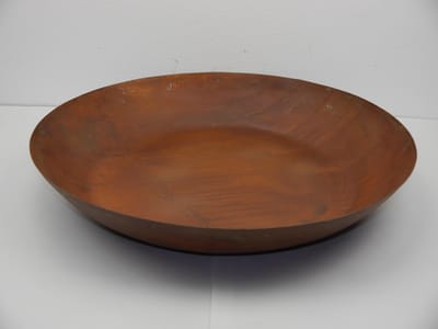 Dienblad - Vintage ijzeren dienblad - Schaal rond  - Plateaus - Rond plateau - Decorative schaal