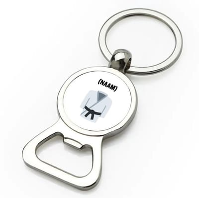 Akyol - karate met eigen naam flesopener - Sport - karateka - sport - 9 bij 3 cm