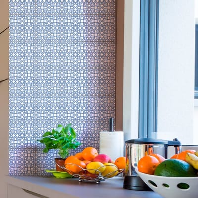 Muurstickers voor keuken en badkamer - 24 Oosterse cementtegelstickers - 24 stickers 10x10cm