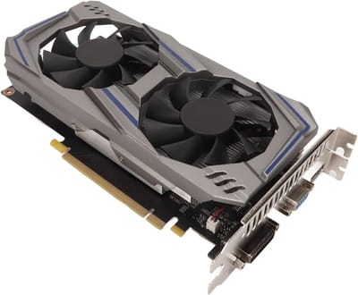 Krachtige 8GB Grafische Kaart met 128BIT GDDR5 en Dubbele Ventilatoren voor PC Gaming en Videobewerking