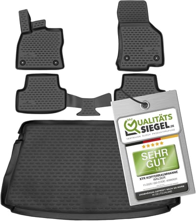 Dailygoods- Kofferbakmat 100% pasvorm - Rubberen Automatten - Antislip - Waterdicht - Olieafstotend - Gemakkelijk te reinigen