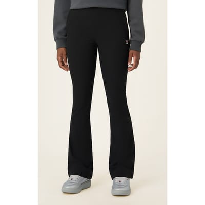 FILA Simonetta Flared 4-way Stretch Pants Black Size: XS | Formal pants Outlet | Dames | Zwart