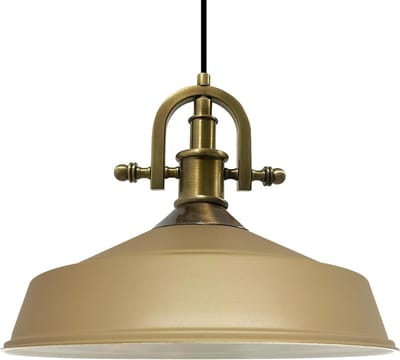 Bamyum Asletl-Marine Hanglamp Industrieel Vintage Ø40 cm, Vintage Lamppendel, Bnej Metalen Hanglamp