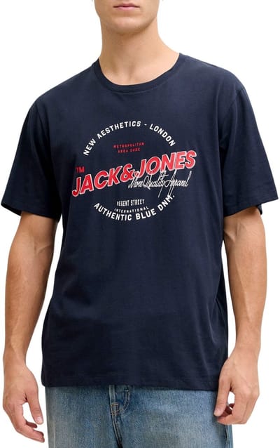 Jack & Jones Logo SS Shirt Heren - Maat L