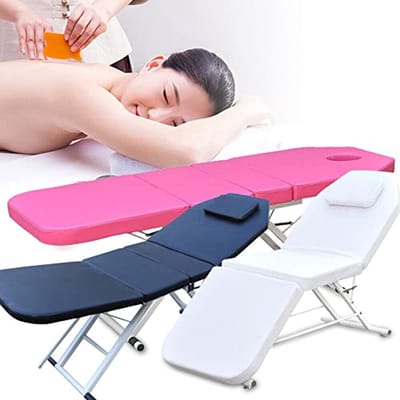 Opvouwbare massagetafel voor spa en salon - verstelbaar en comfortabel