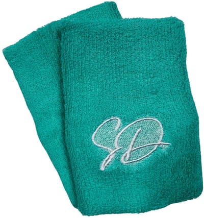 Sparkle & Dream - Polsbandjes/Zweetbandjes Mint - Set van 2 stuks - voor turnen en gymnastiek