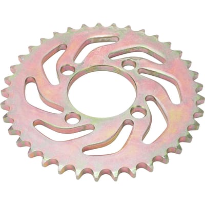 37T 428 Achterkettingwiel 52mm Stalen Achteraandrijfwiel Tandwiel Vervanging voor Doe-het-zelf Motorfiets ATV white