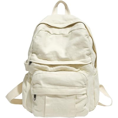 Meisjes Stoffen Tas Nieuwe Mode College Vintage Dames Rugzak Canvas Vrouwen Laptop Tas Reizen Kawaii Dames