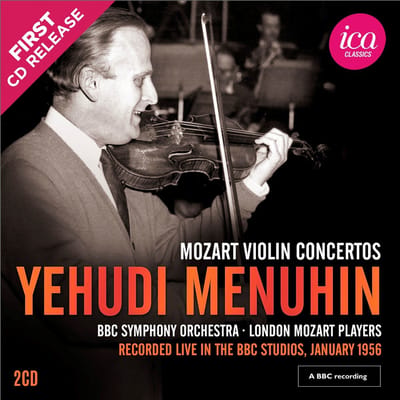 Yehudi Menuhin, BBC Symphony Orchestra, London Mozart Players - Mozart: Violin Concertos (Live) (2 CD) (Remastered)