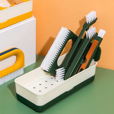 Reinigingsborstel voor voegen en kieren, ideaal voor tegels in badkamer en keuken, effectief en duurzaam
