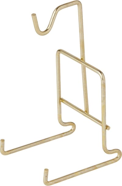 Hanger voor kop en schotel - Vermessingd (10 stuks)