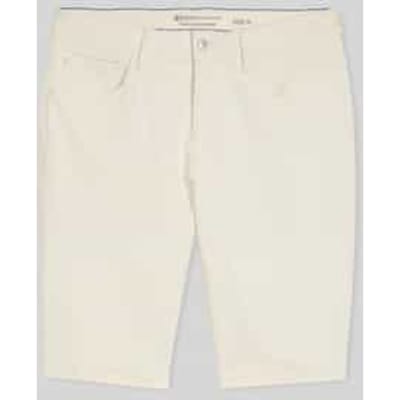 Tom Tailor Denim - TTWAYLEN RELAXED jeansshort - Maat M - raw offwhite denim