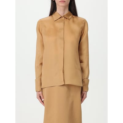 Zijde Blouse Shirt Relaxed Fit