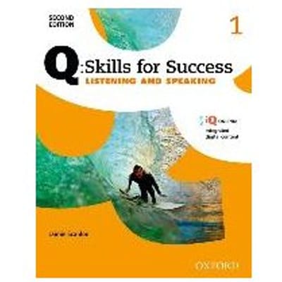Q Skills For Success: Level 1: Listening & Speaking Student Book With Iq Online - Scanlon, Jaimie