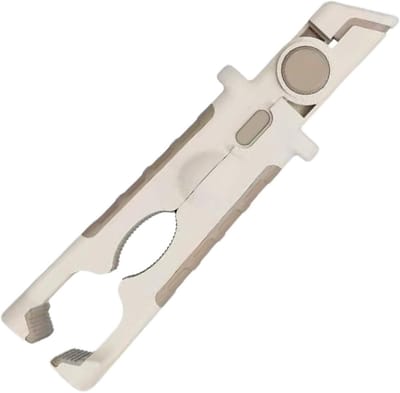 Antislip Hittehouder - Keukentang Hittebestendig - Servies Hanteren - Verbeterde Wrijvingsgreep - 22 x 16 cm - Crèmekleurig