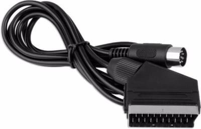 Scart AV kabel voor SEGA Mega Drive, Genesis en Master System (V-pin versie) - 1,8 meter