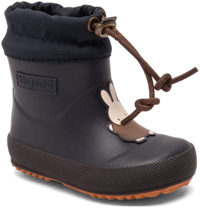 Donkerblauw Nijntje laars "Thermo Baby" van Bisgaard 25