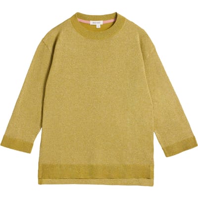 White Stuff Sparkle Jumper Light Chartreuse Größe: 10 | Pullover Outlet | Damen | Grün