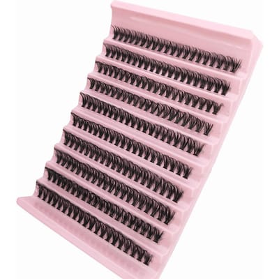 Individuele Wimpers 8-16mm Cluster Wimpers Natuurlijk Gemengd DIY Wimperextensions Volume Wimperclusters Valse Wimpers Lang