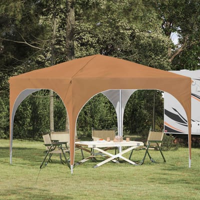 vidaXL - Pop-up - Feesttent - 290 - x - 290 - x - 245 - cm - Beige