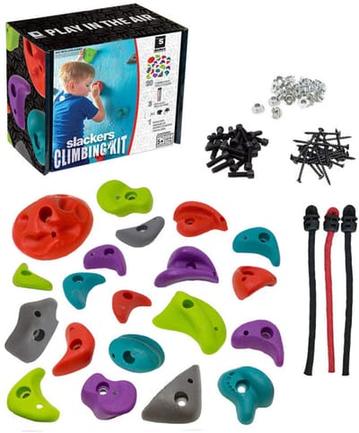 SLACKERS CLIMBING KIT (x20 prises d'escalade)