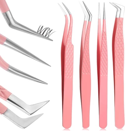 Dailygoods- Wimperspeld 4-delige Set - Roestvrij Staal