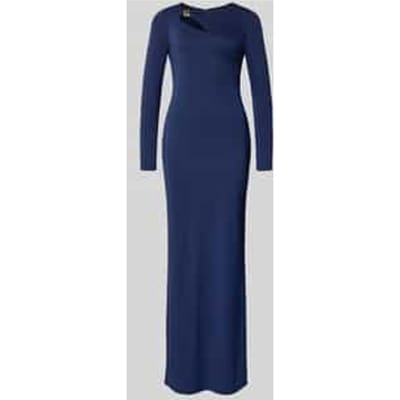 Avondjurk met Cut-out en knoopdetail Model 'BURLINCE'
