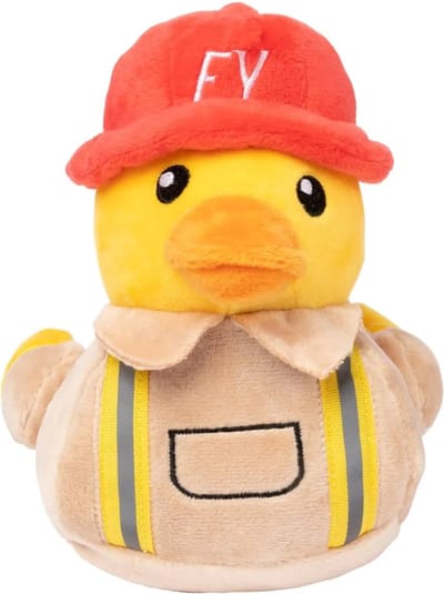 Fuzzyard Duck Firequacker - Hondenspeelgoed - 20x14x14 cm per stuk