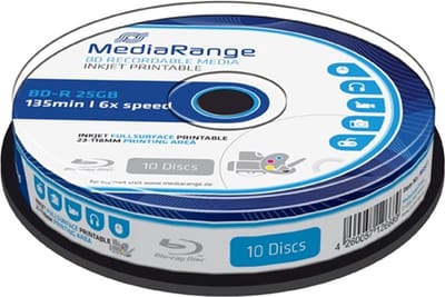 MediaRange BD-R 25 GB