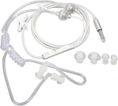 Ergonomische Draadloze Oordopjes met Geluidsisolatie en 3.5mm Aansluiting voor Laptop en Tablet