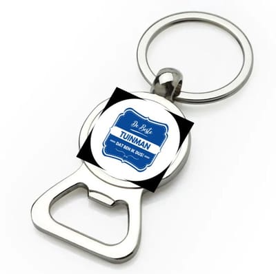 Akyol - de beste tuinman flesopener - Werk - hovenier - werk - afscheidscadeau - verjaardagscadeau - kado - 9 bij 3 cm