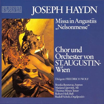 Marjana Lipovsek, Thomas Moser, Robert Holl, Rudolf Scholz, Chor Von St. Augustin Wien & Orchester Von St. Augustin Wien - Haydn: Missa In Angustiis "Nelsonmesse" (CD)