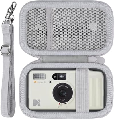 Hardcase voor Kodak EKTAR H35/H35N Film Camera, Half Frame, Met Draagriem en Schouderband, Ideaal voor Bescherming en Transport