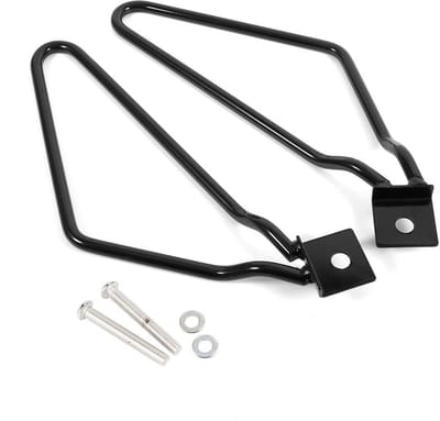 Dailygoods- Zadeltassen Beugel Eenvoudige Installatie - Motorfiets Beugel - Zadeltashouder - Superieure Stabiliteit - Inclusief Schroeven - Geschikt voor XL883/1200 HD1450/1584